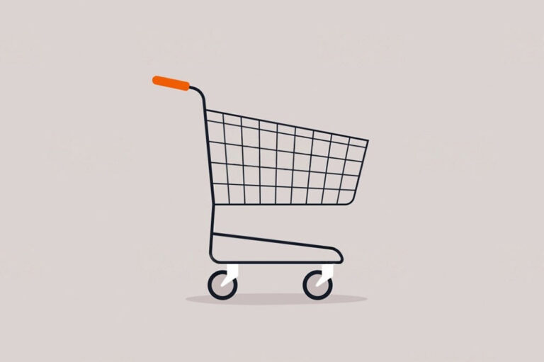 shopping cart illustration