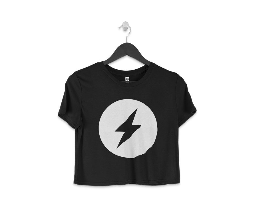 Hanging Crop T-Shirt Mockups